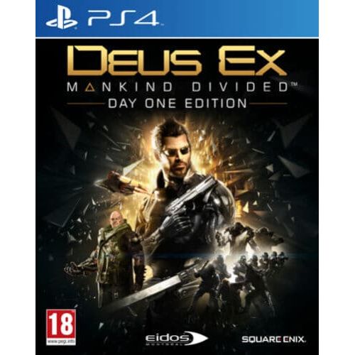 playstation,Deus Ex Mankind Divided Day One Edition Playstation 4 (PS4) Game - Gadcet.com